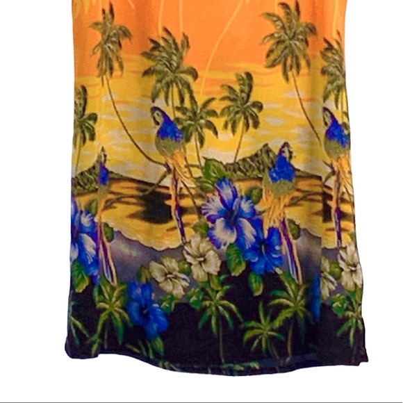 Tropical Print Swimsuit CoverUps size M - Picture 8 of 13